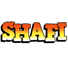 Shafi sunset logo