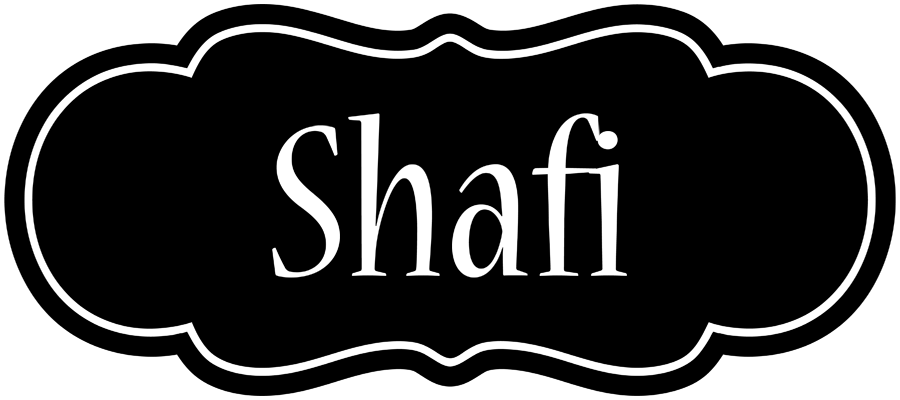 Shafi welcome logo