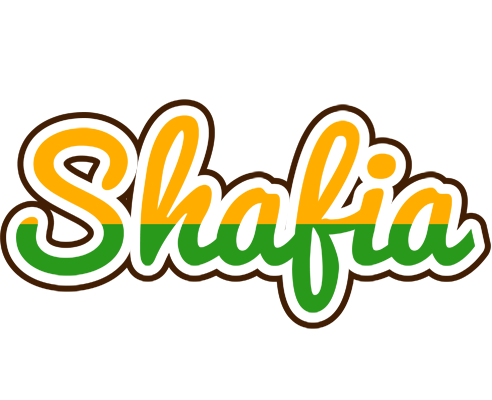Shafia banana logo