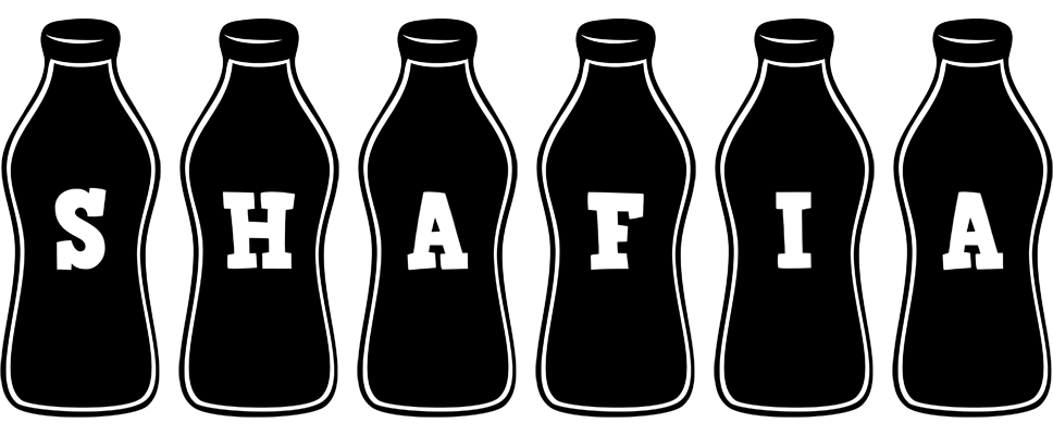 Shafia bottle logo