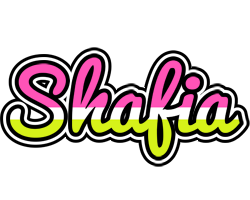 Shafia candies logo