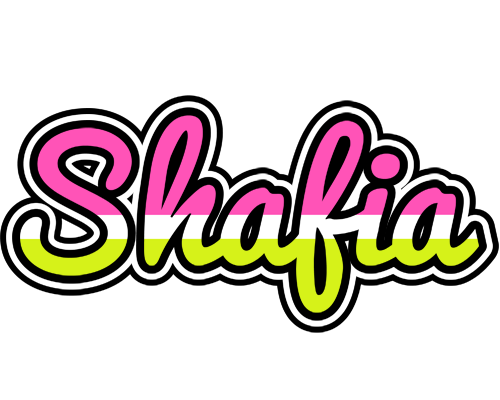 Shafia candies logo
