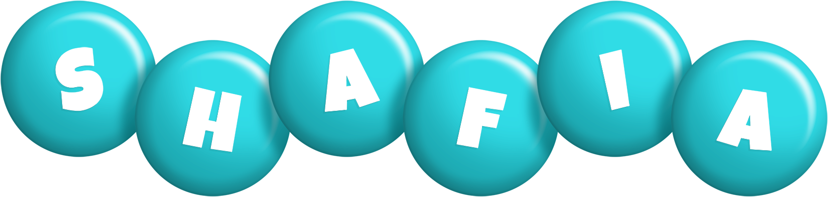 Shafia candy-azur logo
