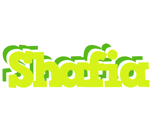Shafia citrus logo
