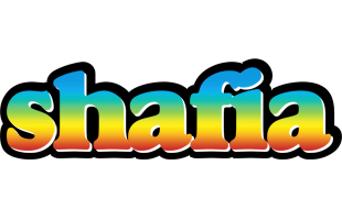 Shafia color logo