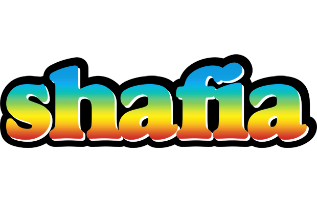 Shafia color logo