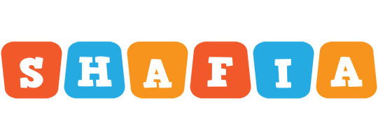 Shafia comics logo