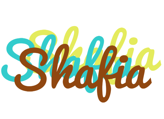 Shafia cupcake logo