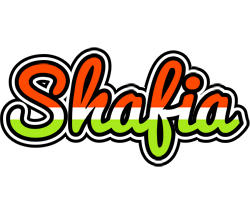 Shafia exotic logo