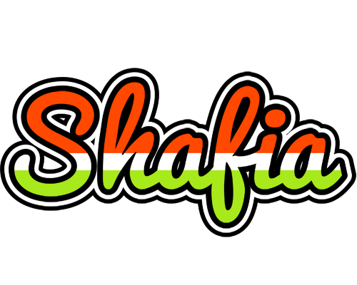 Shafia exotic logo