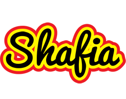 Shafia flaming logo