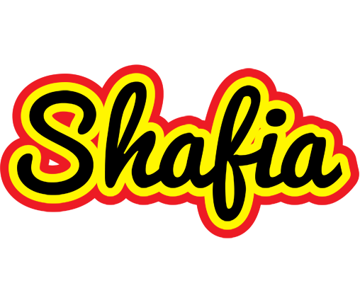 Shafia flaming logo