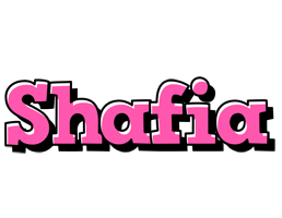 Shafia girlish logo