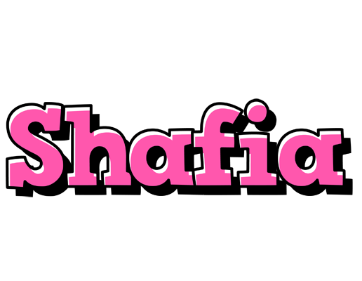 Shafia girlish logo