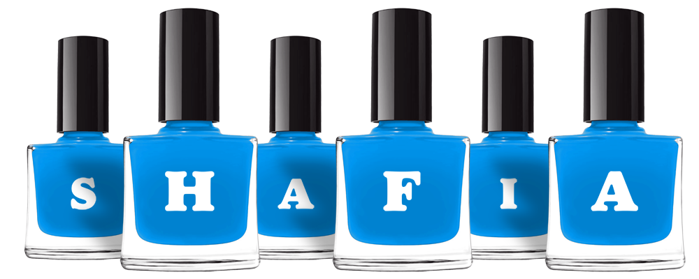 Shafia glossy logo