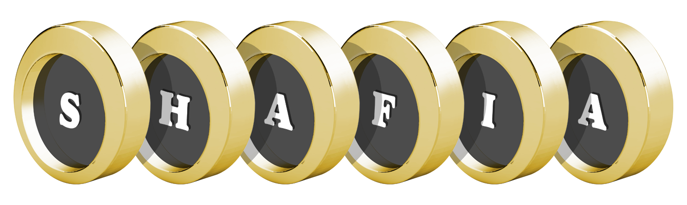 Shafia gold logo