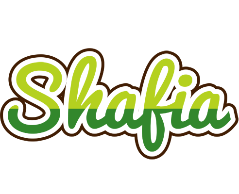 Shafia golfing logo