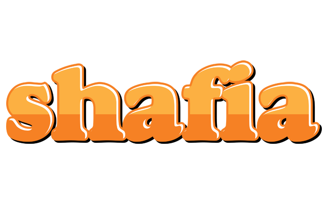 Shafia orange logo
