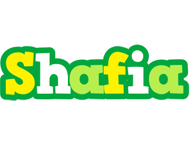 Shafia soccer logo