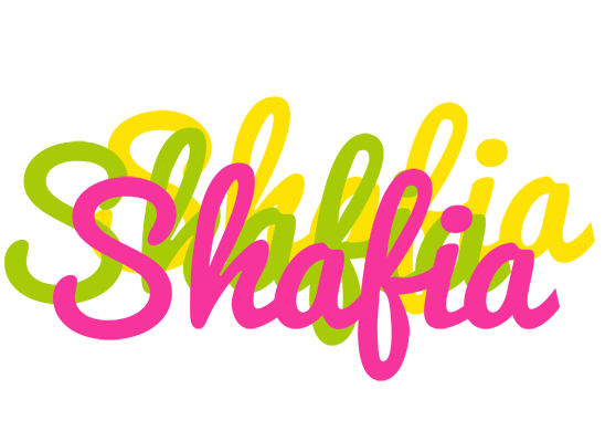 Shafia sweets logo
