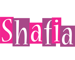 Shafia whine logo