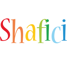 Shafici birthday logo