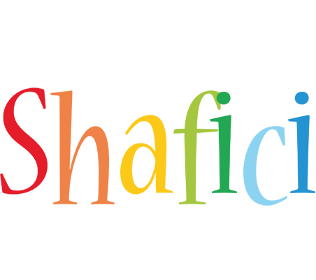 Shafici birthday logo