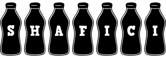 Shafici bottle logo