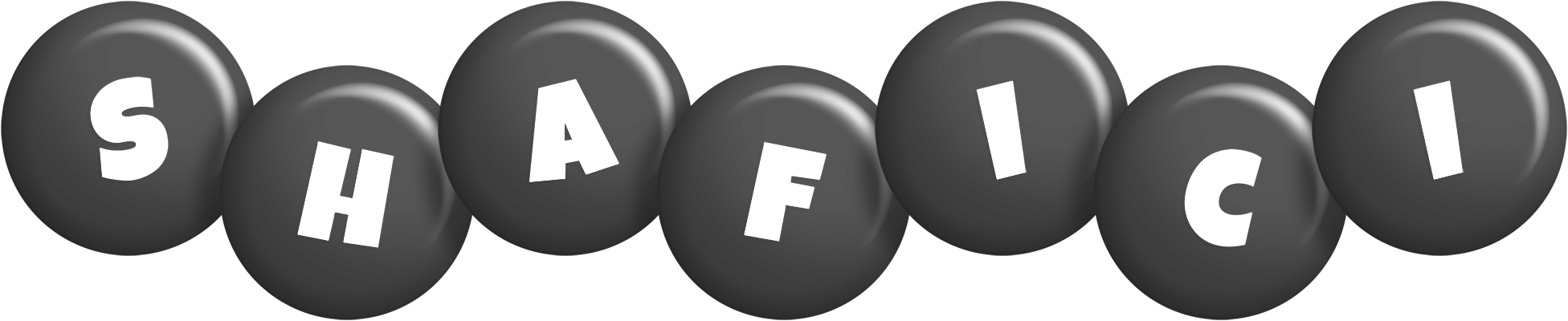 Shafici candy-black logo