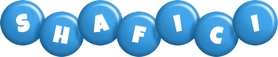 Shafici candy-blue logo