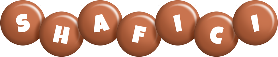 Shafici candy-brown logo