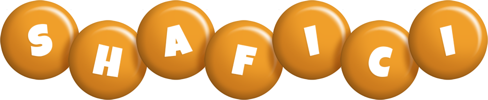 Shafici candy-orange logo