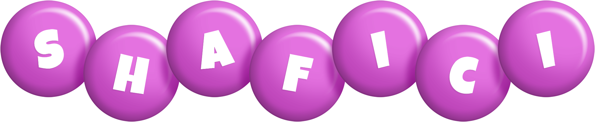 Shafici candy-purple logo