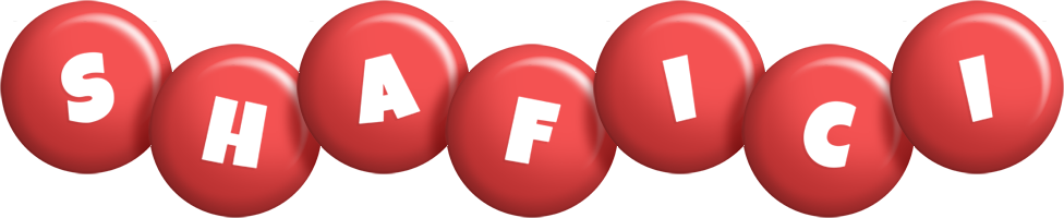 Shafici candy-red logo