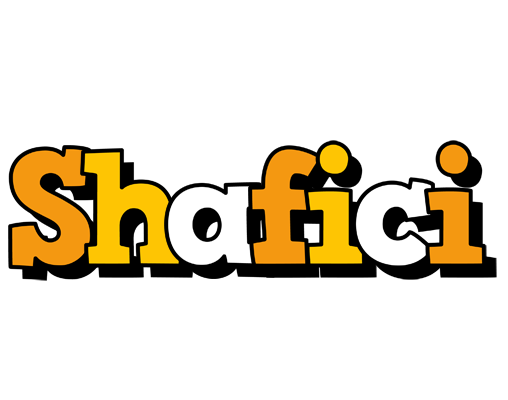 Shafici cartoon logo
