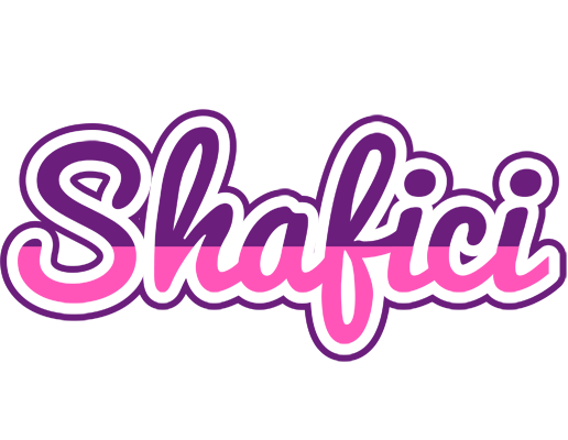Shafici cheerful logo