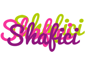 Shafici flowers logo