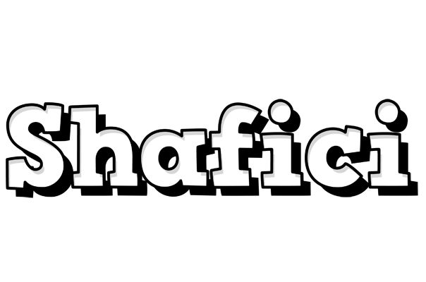 Shafici snowing logo