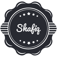 Shafiq badge logo