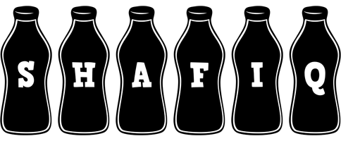 Shafiq bottle logo