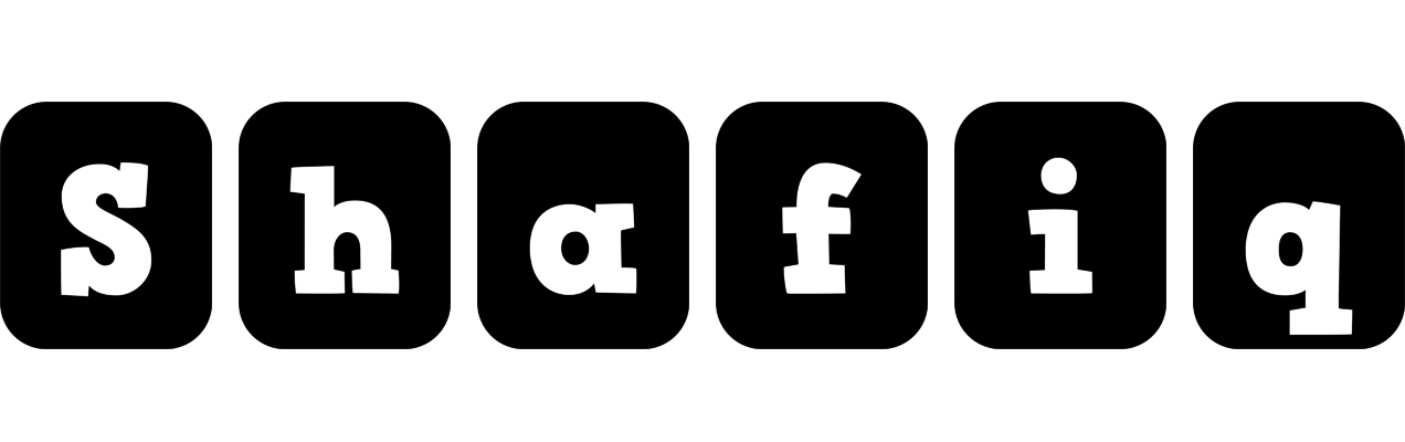 Shafiq box logo