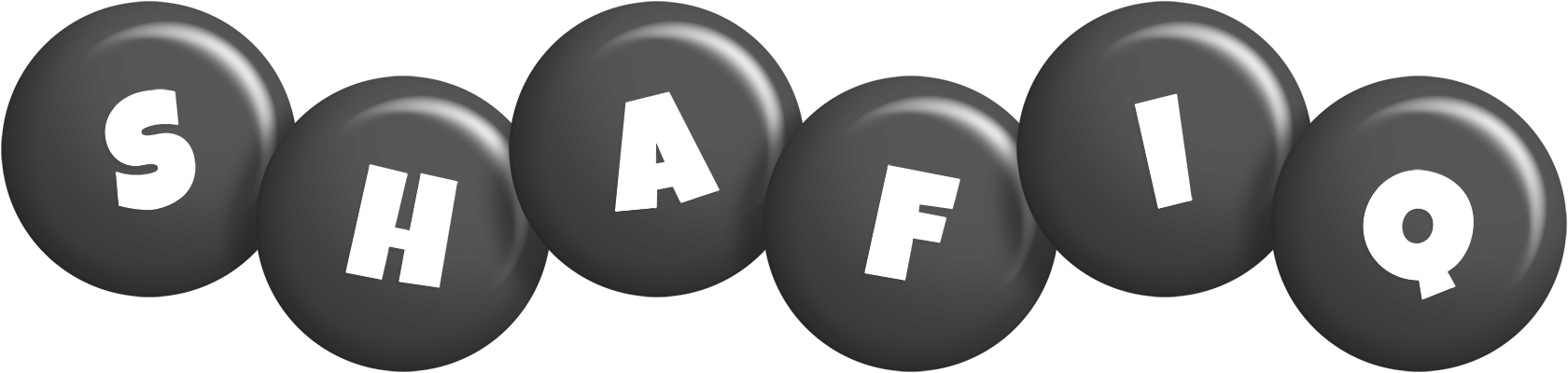 Shafiq candy-black logo