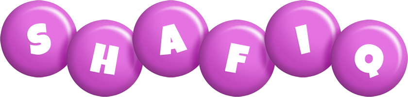 Shafiq candy-purple logo