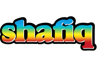 Shafiq color logo