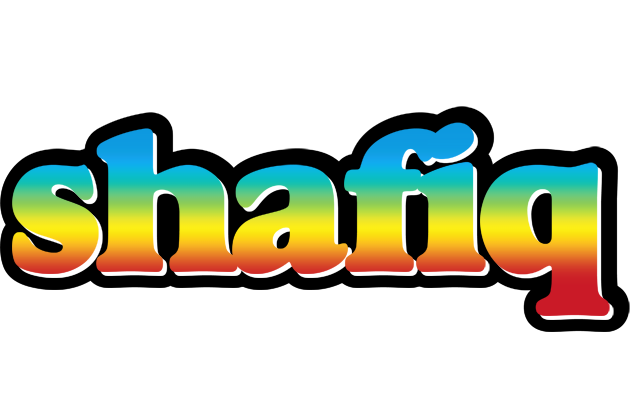 Shafiq color logo