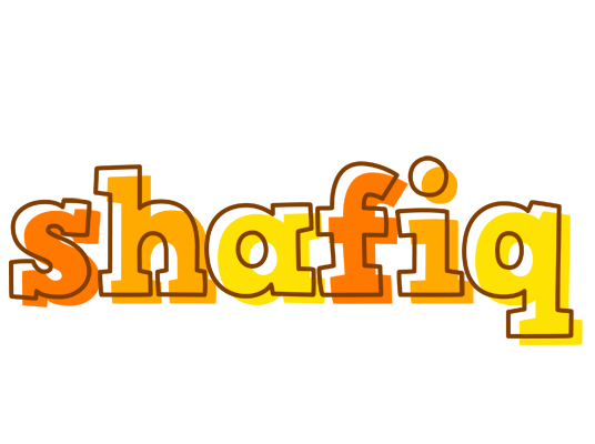 Shafiq desert logo