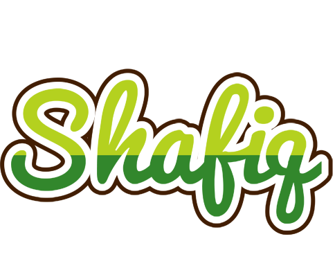 Shafiq golfing logo
