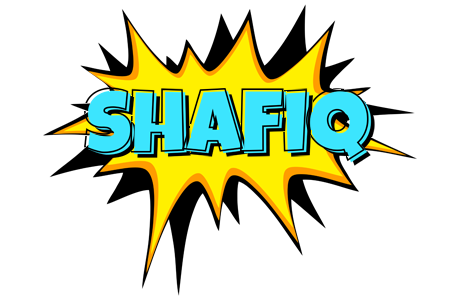 Shafiq indycar logo