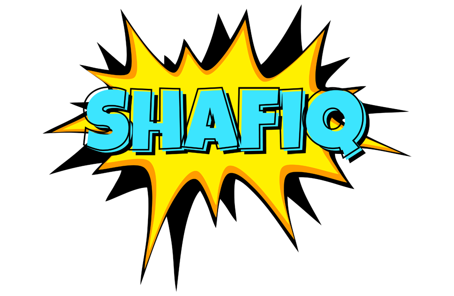 Shafiq indycar logo