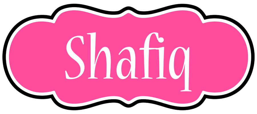 Shafiq invitation logo